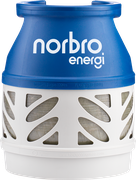 Norbro Energi 5 kg letvægts gasflaske