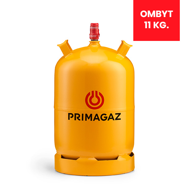 PRIMAGAZ - 11 kg gasflaske ombytning