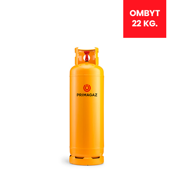 PRIMAGAZ - 22 kg gasflaske ombytning