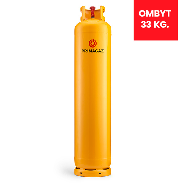 PRIMAGAZ - 33 kg gasflaske ombytning